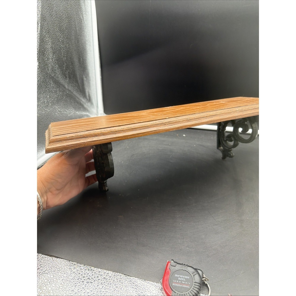 Vintage 1980 Home Interior Homco Wall Shelf # 3288 Syroco Faux Wood